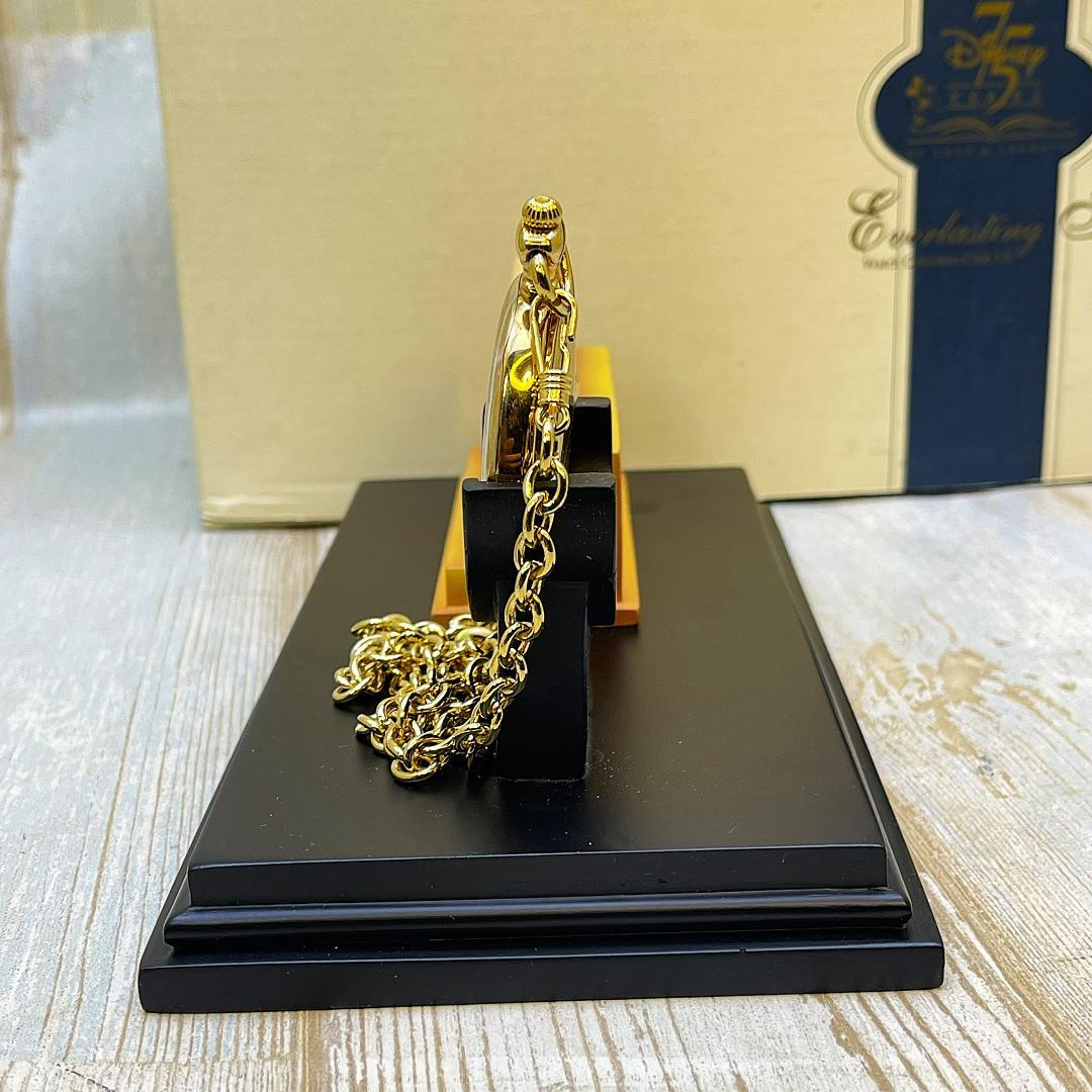 7500個限定 レア★ミッキーマウス ウォルトディズニー 懐中時計 時計スタンド