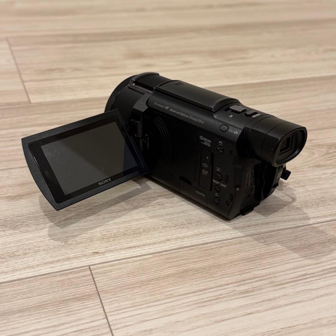 フルセット SONY FDR-AX60バッテリー3個、マイク、グリップ等他
