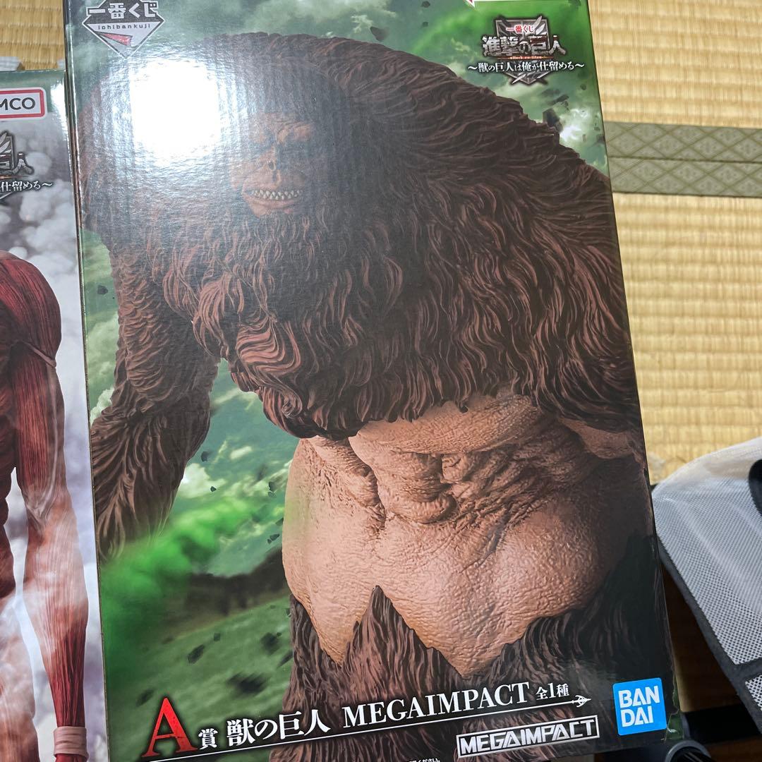 進撃の巨人 ラストワン & 獣の巨人 フィギュアセット