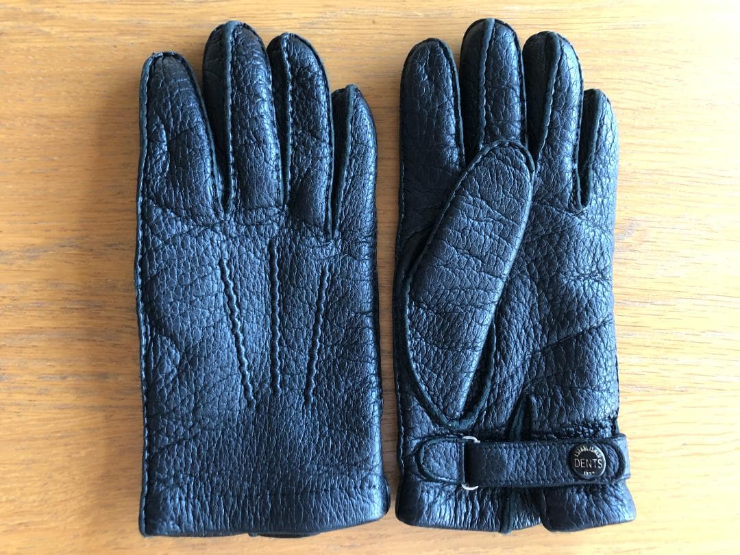 DENTS 15-1564 ペッカリー ブラック サイズ8