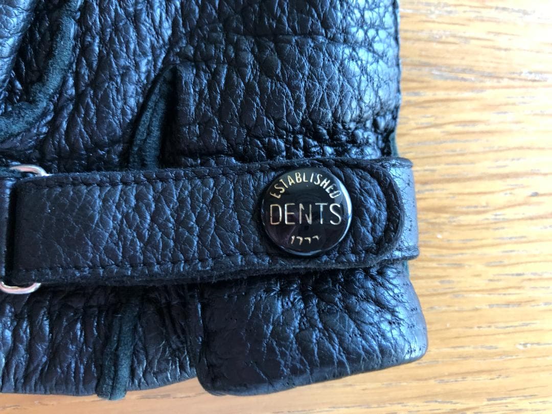 DENTS 15-1564 ペッカリー ブラック サイズ8