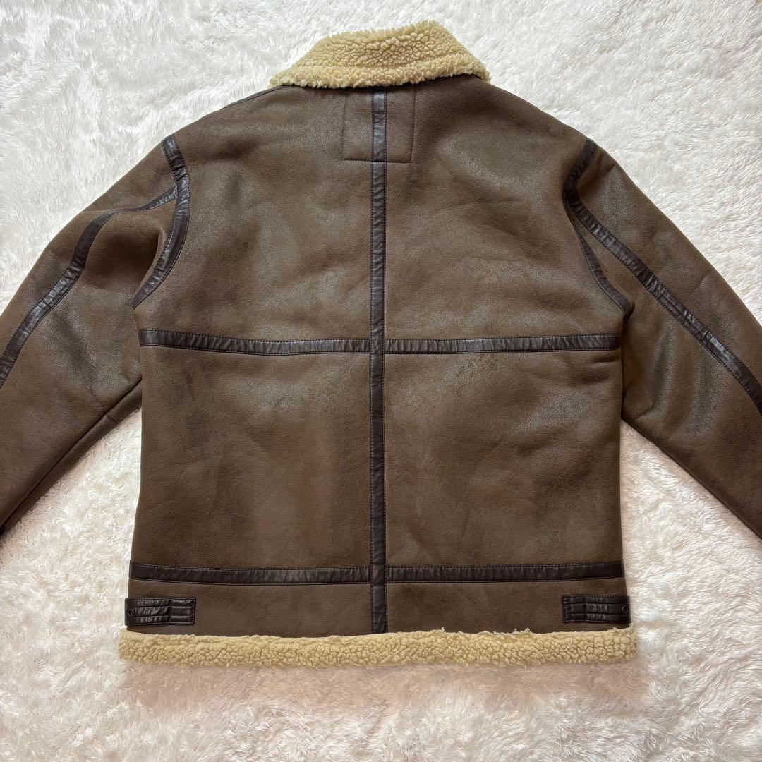 完売 ALPHA INDUSTRIES ブラウン B-3 XL ムートン