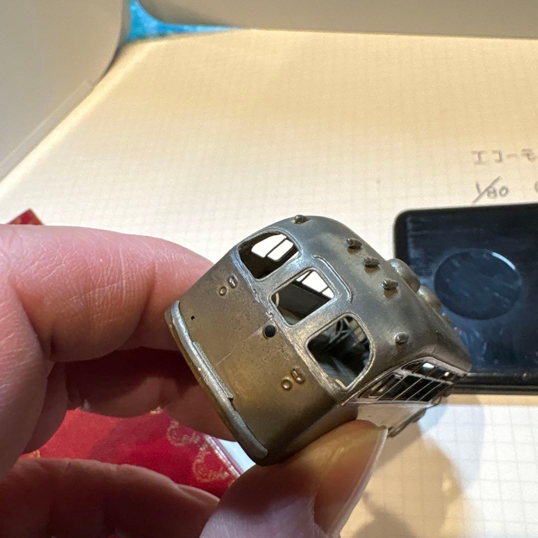 ヒデさん専用　エコーモデル　1/80 いすゞ　BX41ボンネットバス