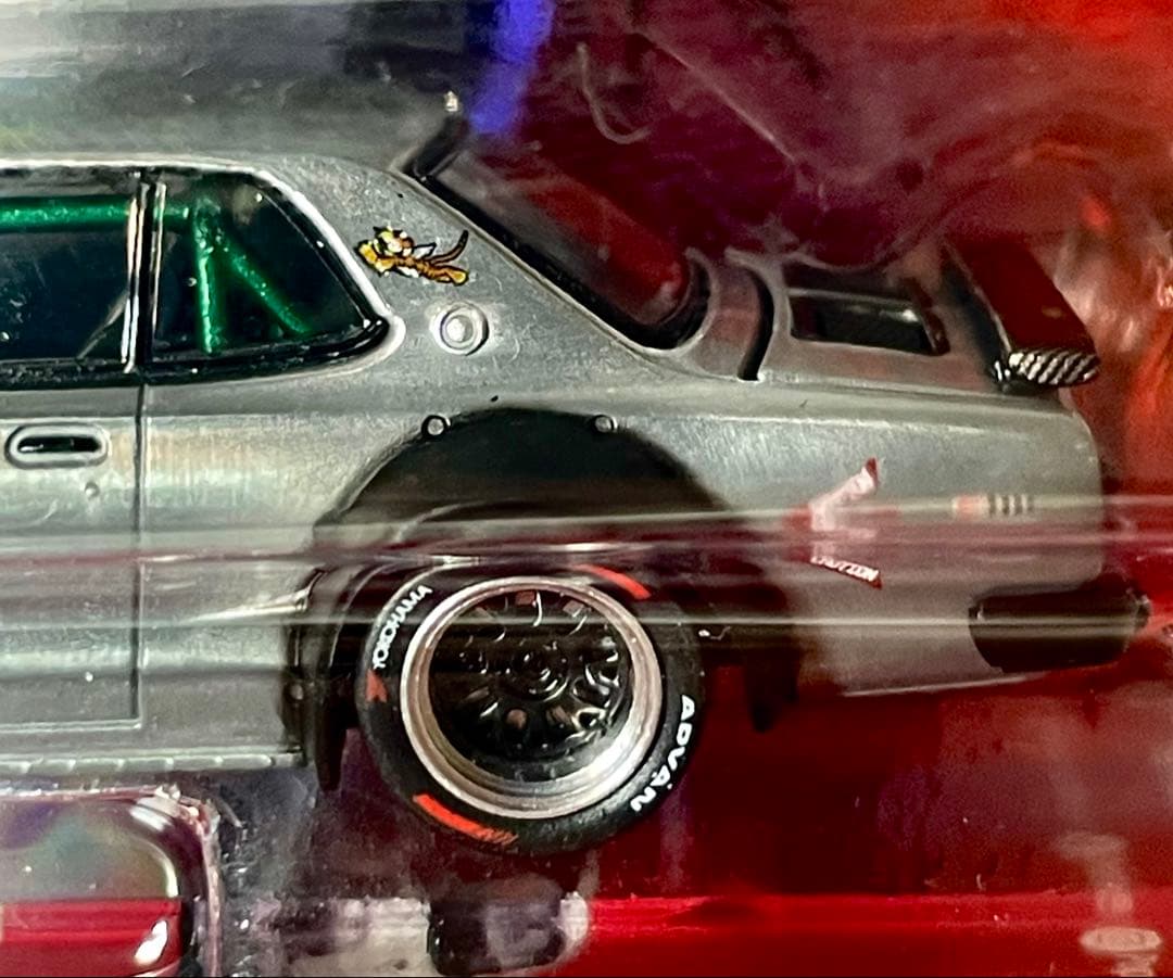 スカイラインGTR ハコスカPOPRACE 1/64 チェイス　ポップレース