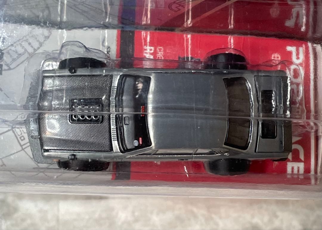 スカイラインGTR ハコスカPOPRACE 1/64 チェイス　ポップレース