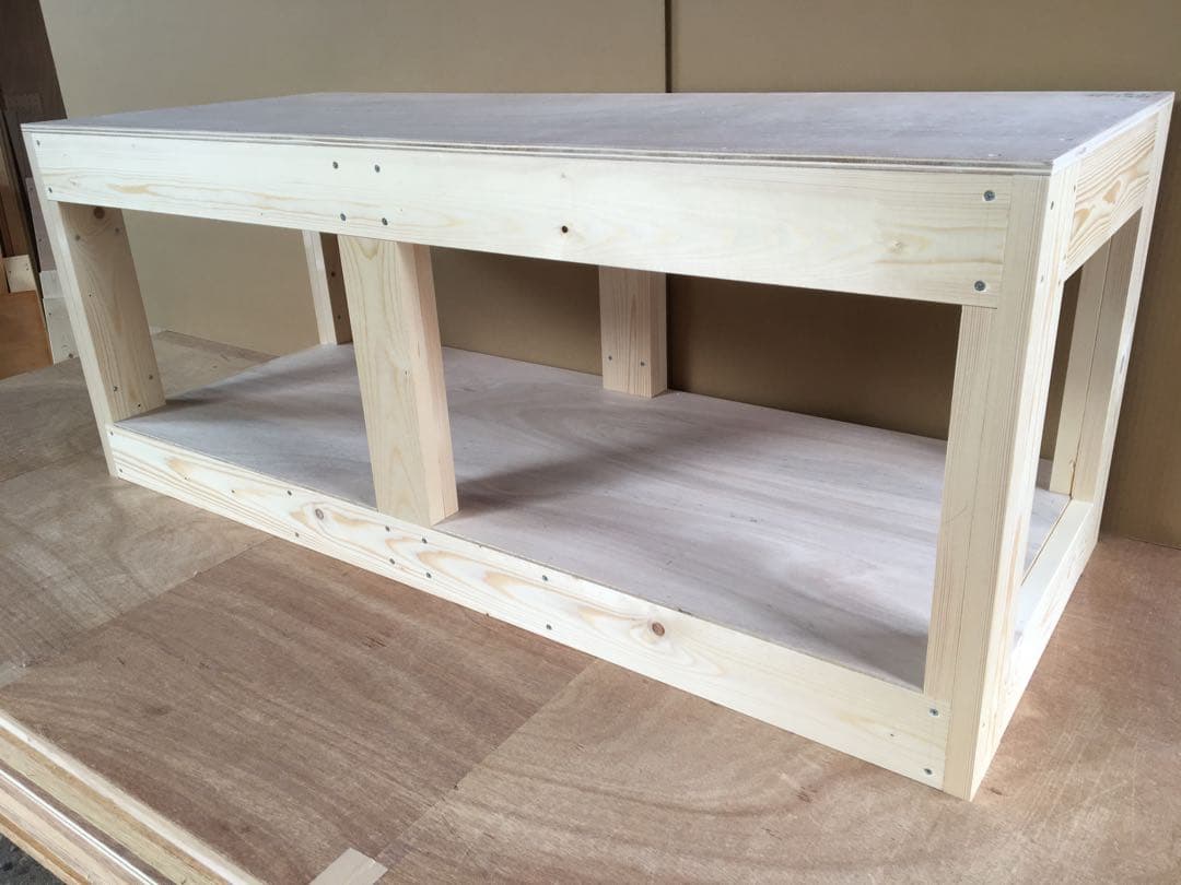 水槽台120×45用　補強柱付