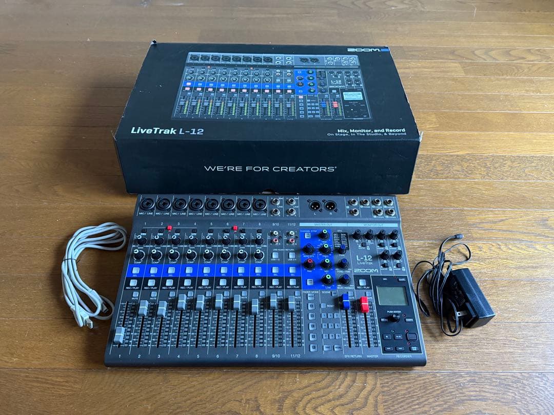 ZOOM L-12 デジタルミキサー