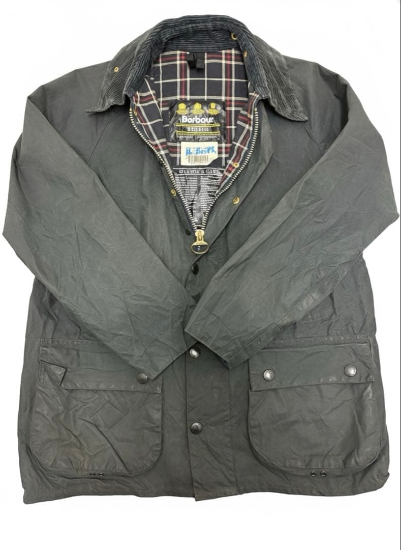 美品　90s Barbour Bedale 40 黒