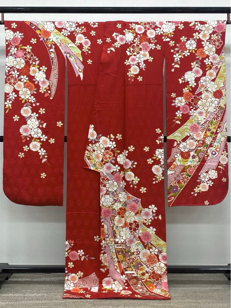 振袖 豪華 金駒 金彩 紋意匠 身丈170cm