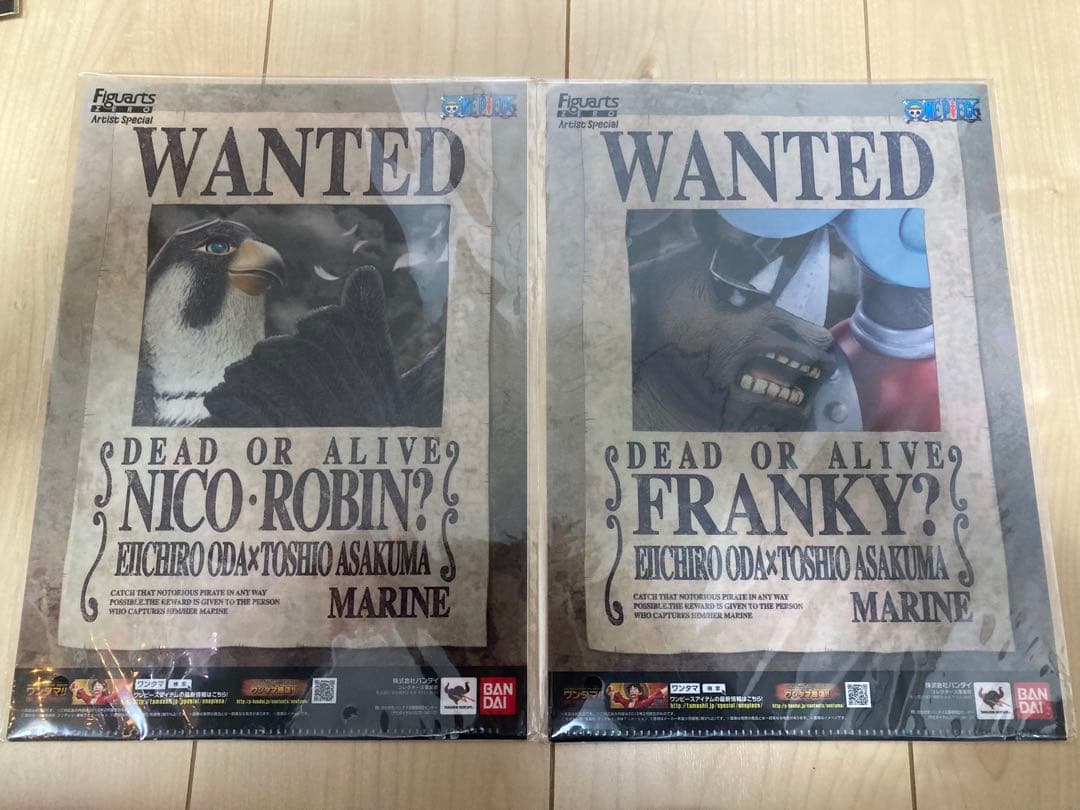 ワンピース 朝隈コラボ フィギュアーツzero クリアファイルセット