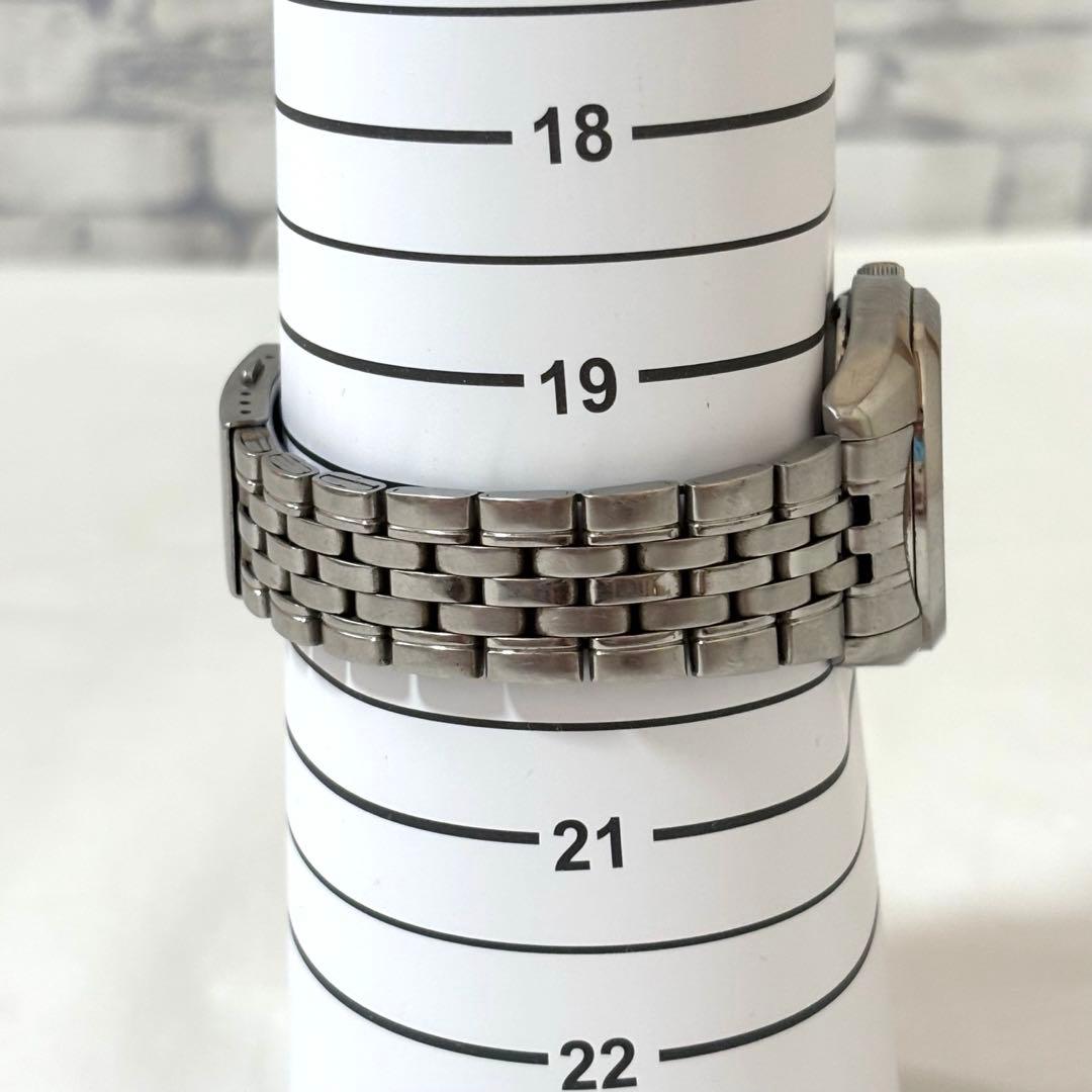 美品 稼働✨SEIKO 5・自動巻き 裏スケ 3針 デイデイト シルバー