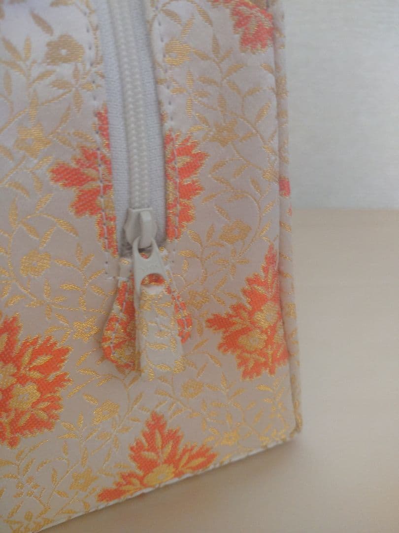 【美品】龍村美術織物 五葉華文 利休バック 和装用バック