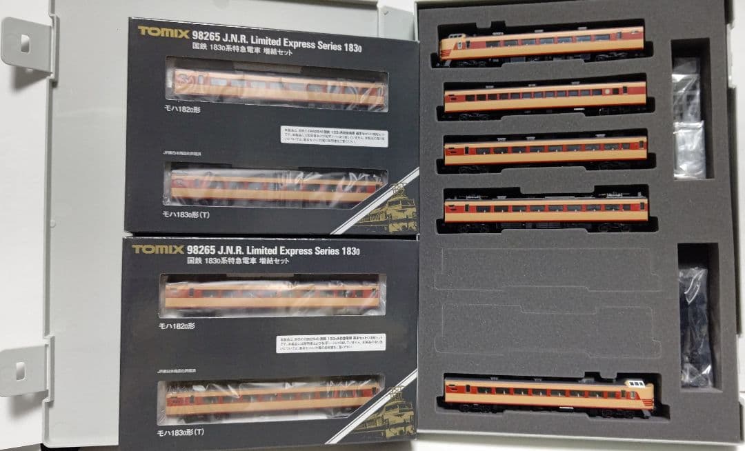 タイムセール‼️新品未使用TOMIX国鉄183-0系 特急電車 基本+増結⑨両