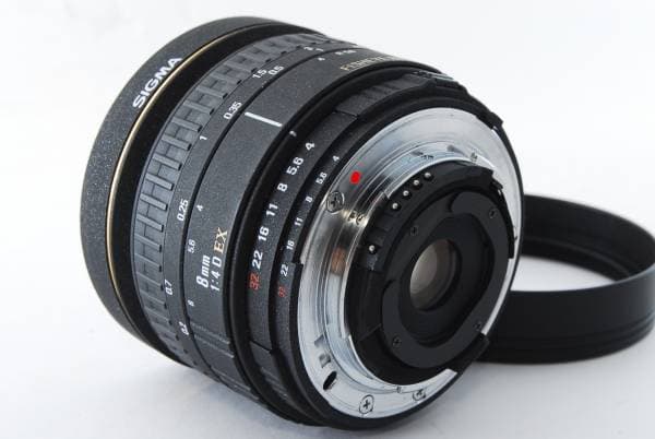 【魚眼レンズ/ニコン用】 SIGMA 8mm F4 EX