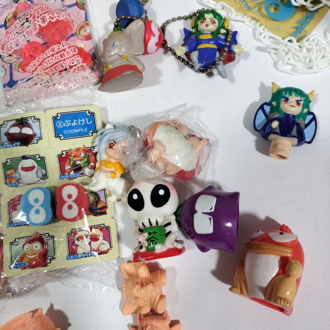 ぷよぷよ　食玩　大量グッズ　カバヤ　塩ビ　消しゴム　フィギュア　人形　コンパイル