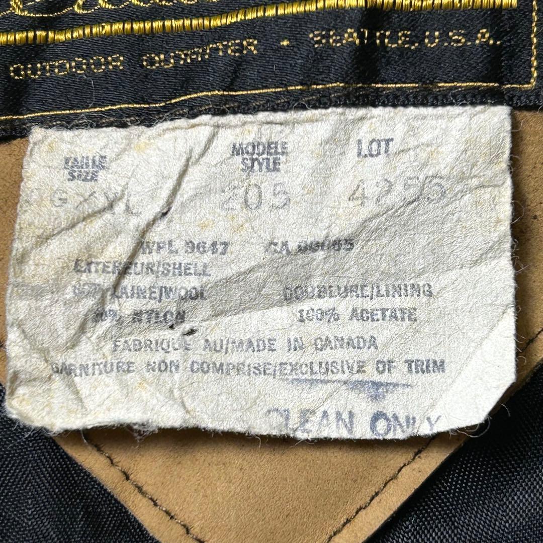 しゅーぞー80s Eddie Bauer ウールボンバージャケット カナダ