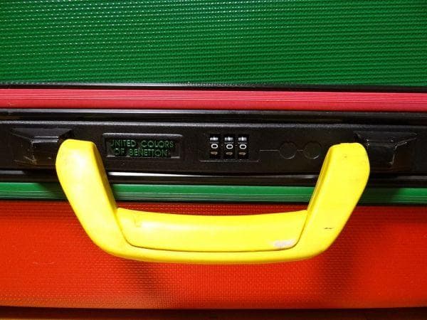 90年代 ビンテージ ベネトン レーシング F-1 海外旅行 スーツケース 旧車