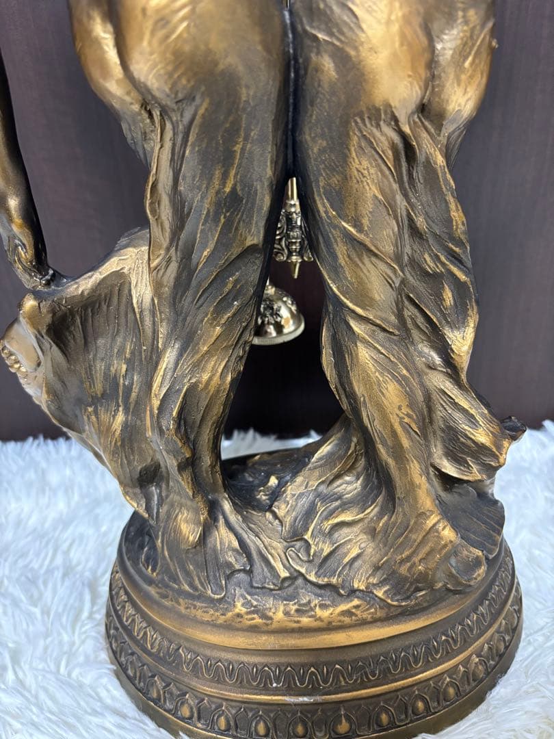 CITIZEN 時計 アンティーク 女性像 置き時計 振り子時計