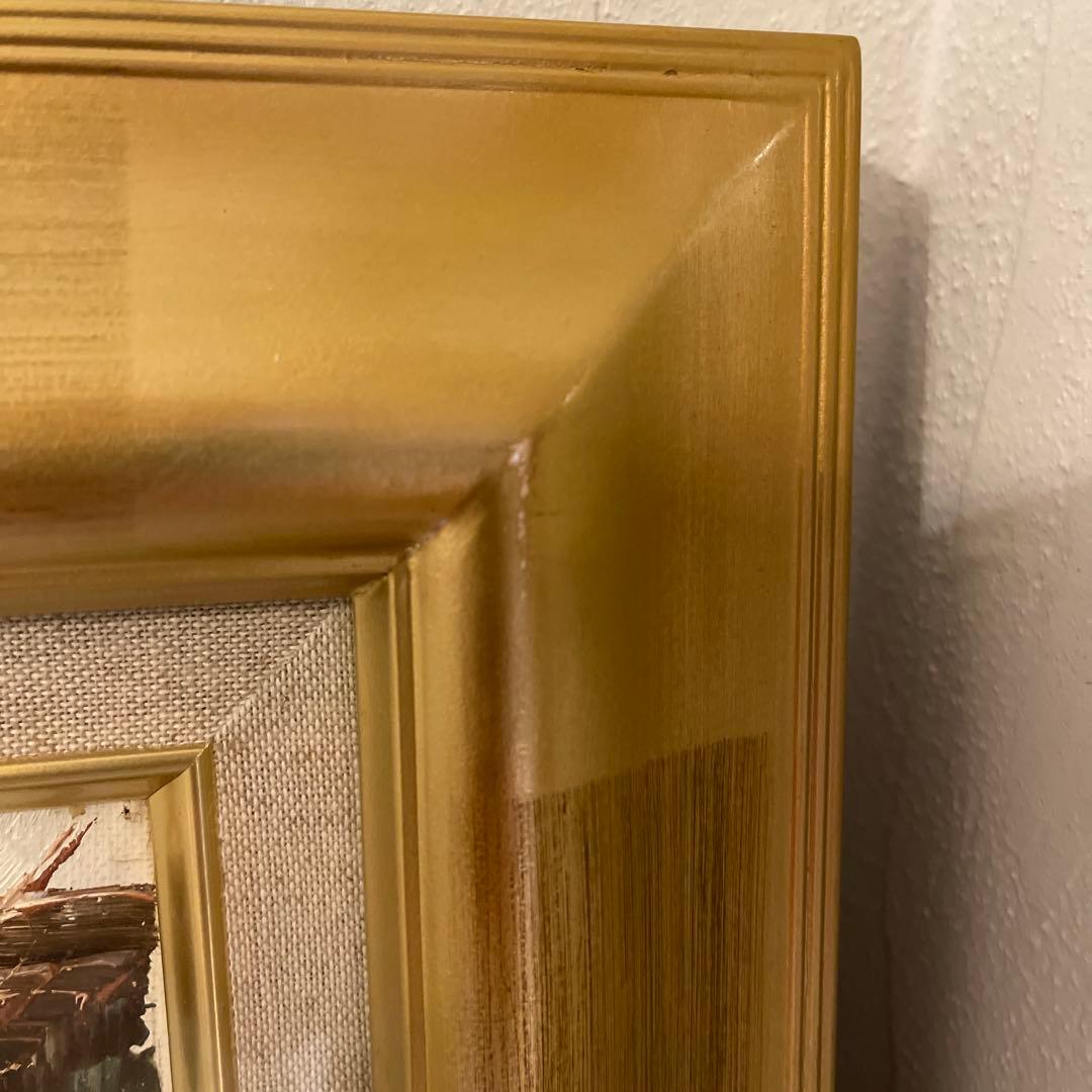 絵画　油絵　油彩　Wells　風景画　景色　海辺の町　地中海