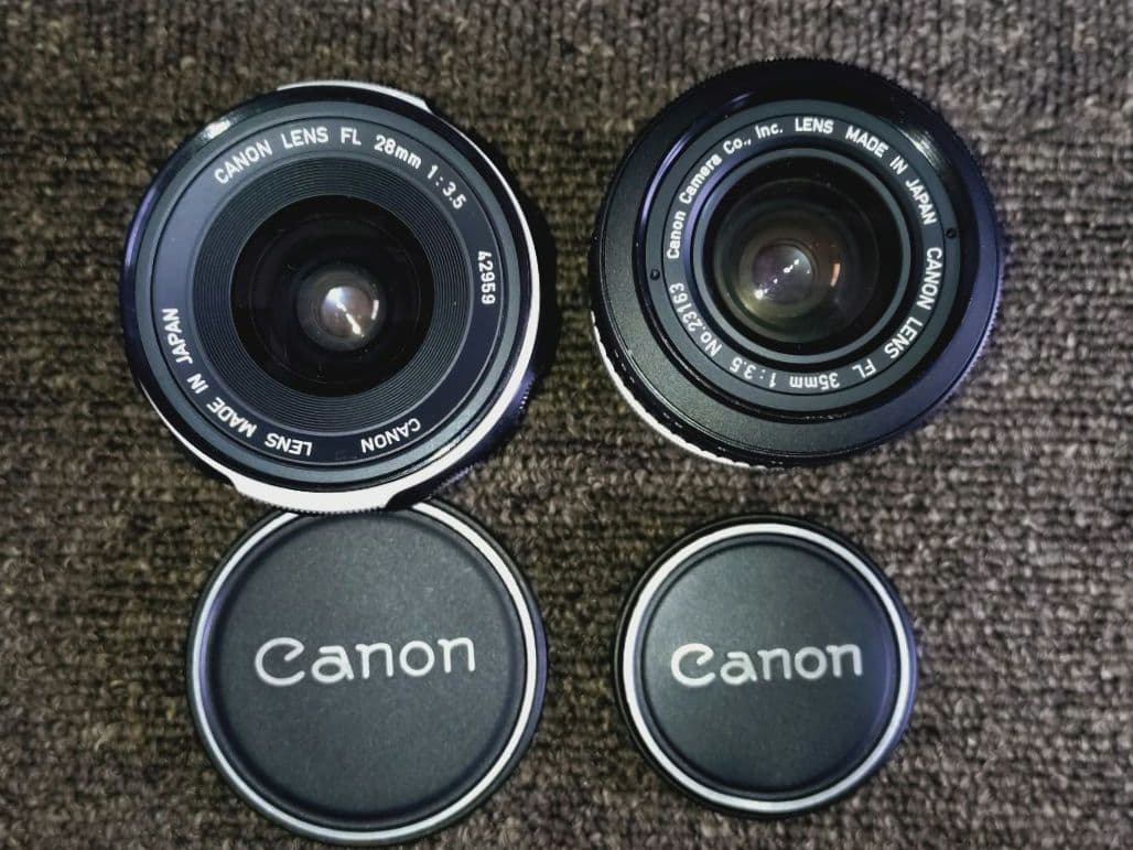 Canon FP ＋FPMETER ＋オマケレンズ3本セット