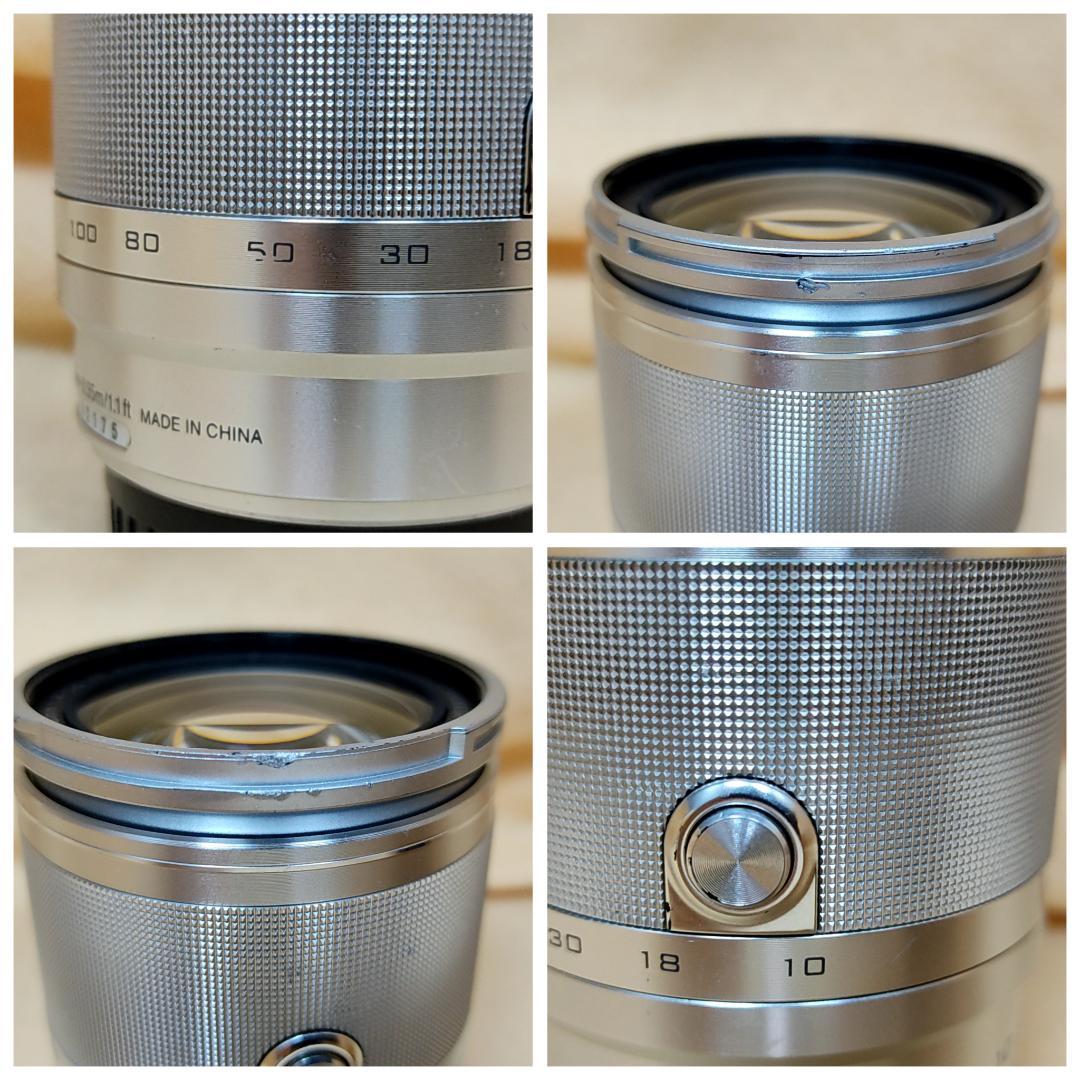 高倍率ズームレンズ Nikon 1 NIKKOR 10-100mm シルバー