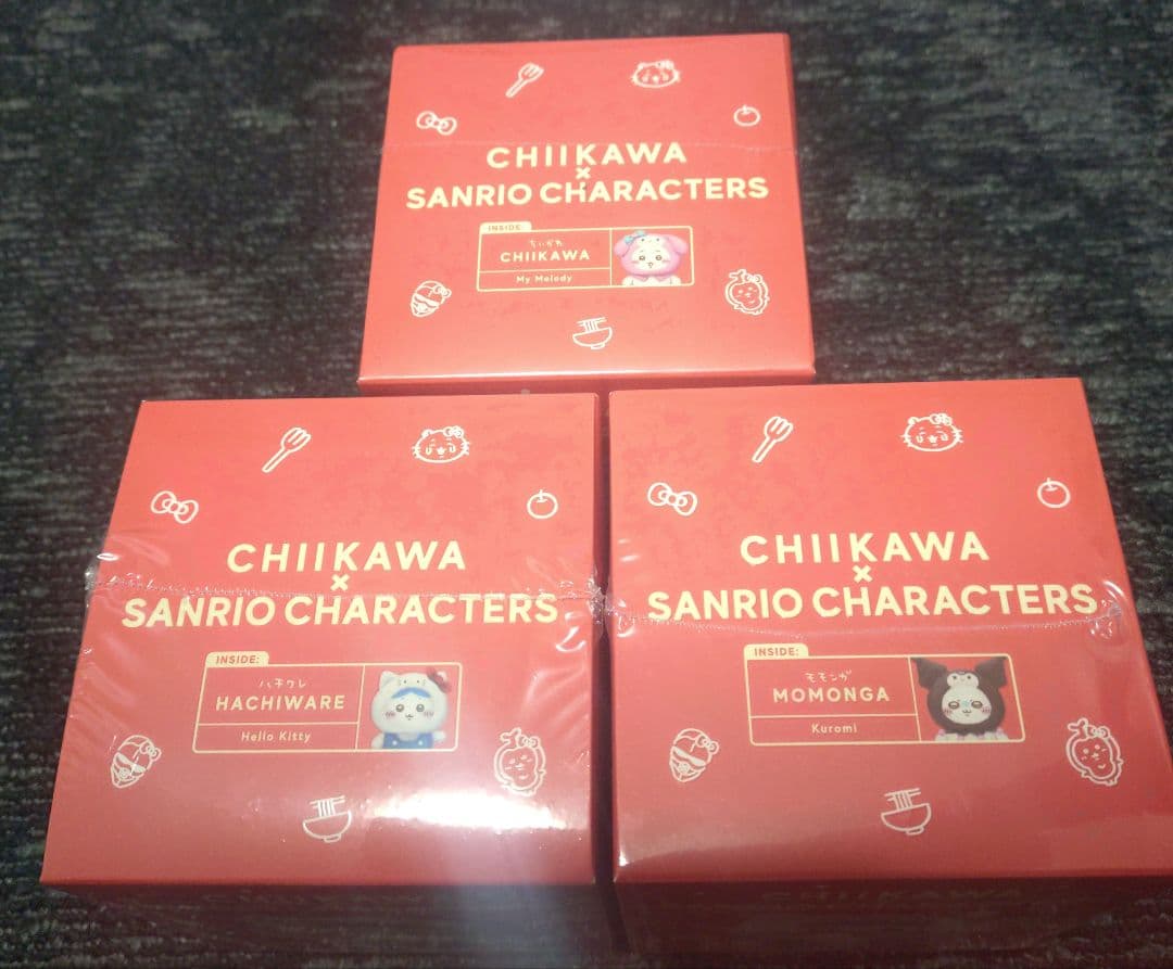 ちいかわ サンリオ kiramekko 3種セット★新品未開封★