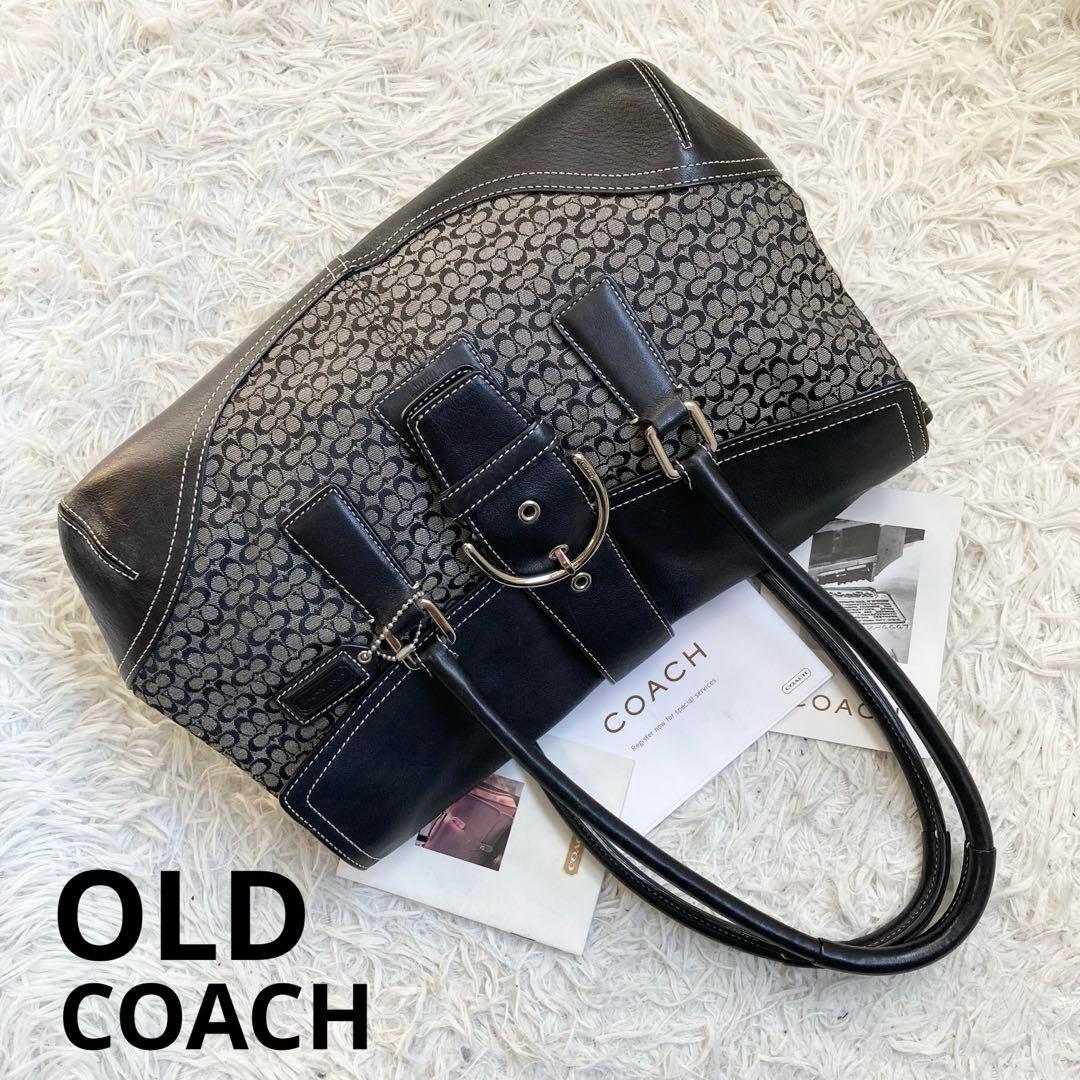 極美品 coach archive vintage old soho