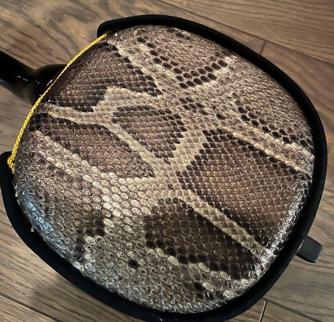 沖縄　三線　人工蛇皮