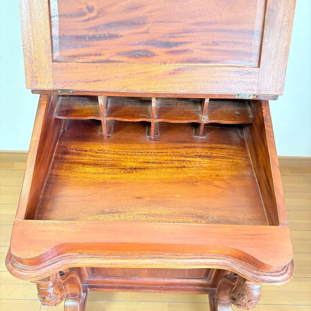 【希少・レトロ】英国アンティーク ダベンポートデスク ライティングデスク