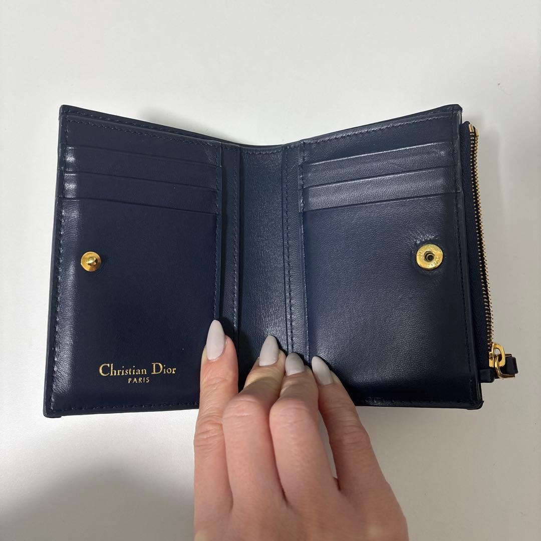 DIOR 財布　30 Montaigne Dahlia ウォレット　ダリア