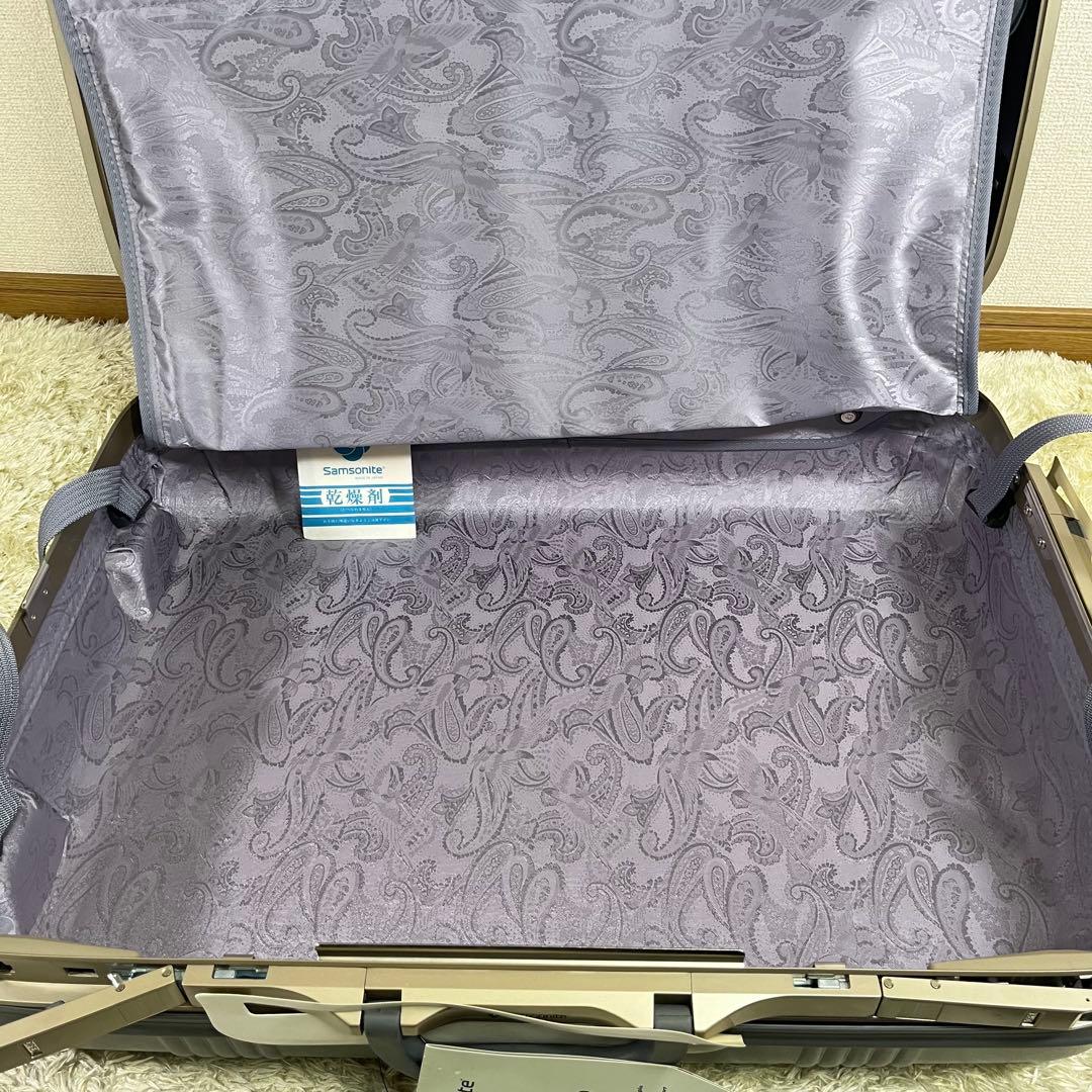 新品 未使用 保管品 サムソナイト スーツケース ペイズリー柄 大容量 旅行