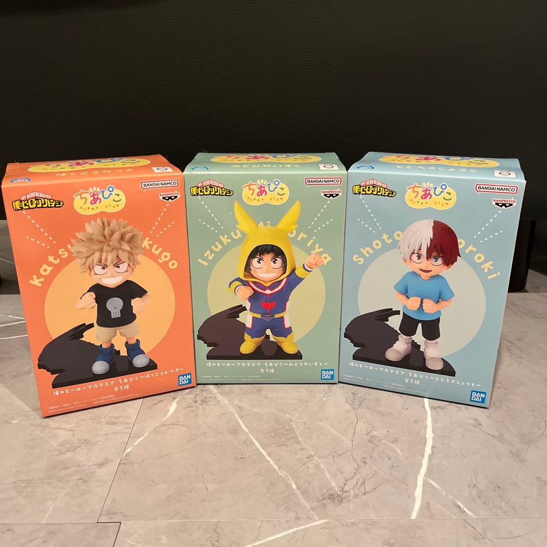 僕のヒーローアカデミア ちあぴこ 轟焦凍 & 爆豪勝己 ＆ 緑谷出久 まとめ売り
