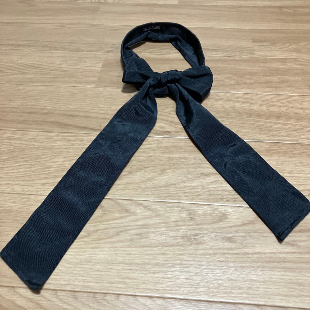 Jennifer Oullette スカーフ　黒