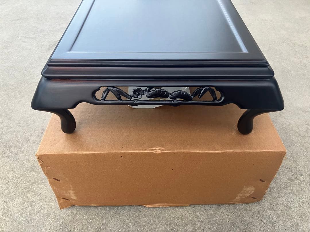 唐木　盆栽台　飾り台　花台