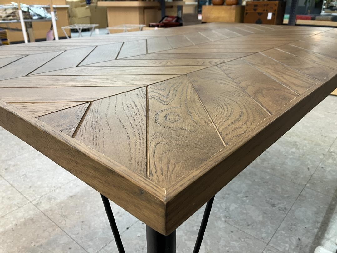 関家具 ダイニングテーブル ジプシーテーブル CRUSH CRUSH ブラウン