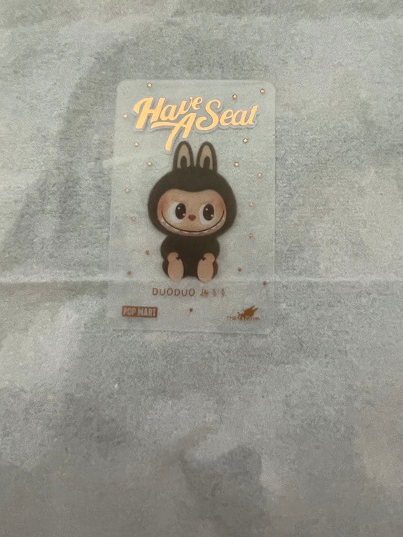 POPMART ラブブHave a Seat シークレット　DUODUO 正規品
