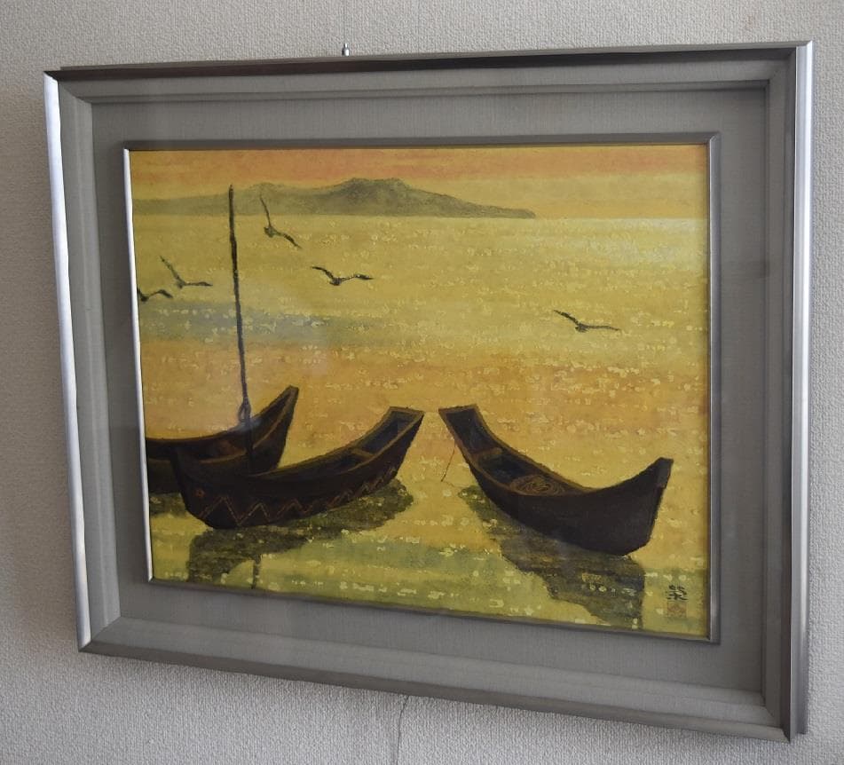 日本画家　松本　栄　福島県生まれ作品