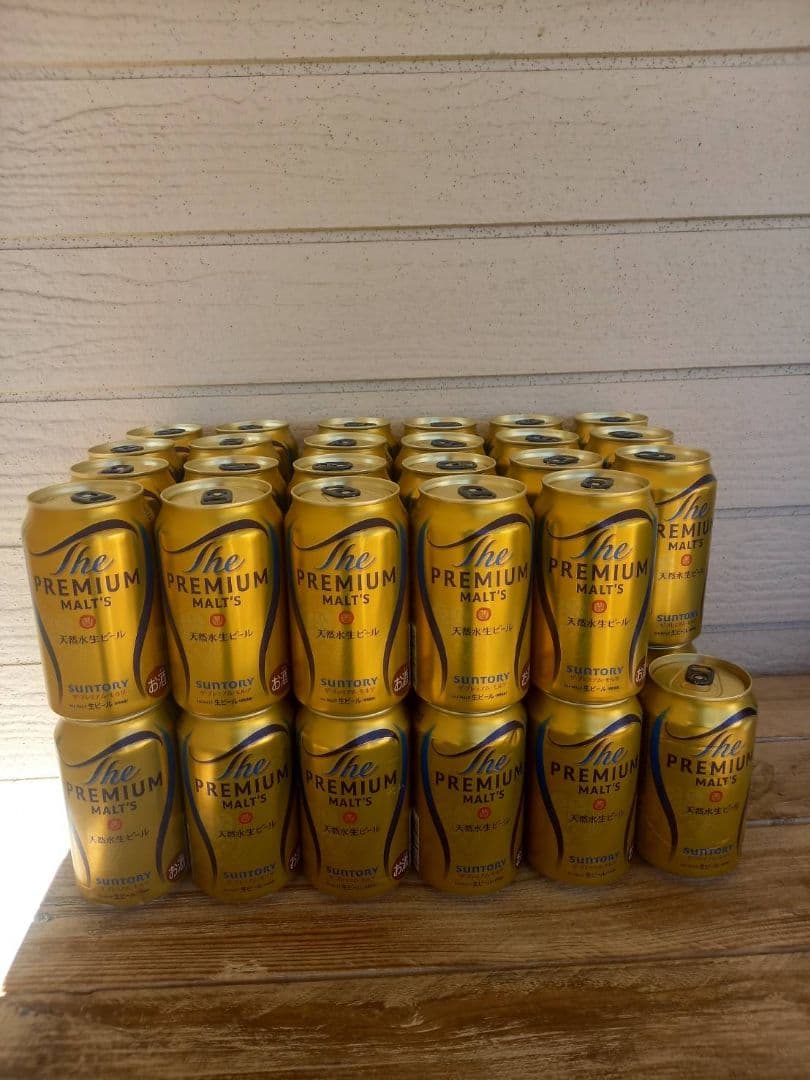 プレモル　350ml ４７本　缶に潰れ凹みあります！