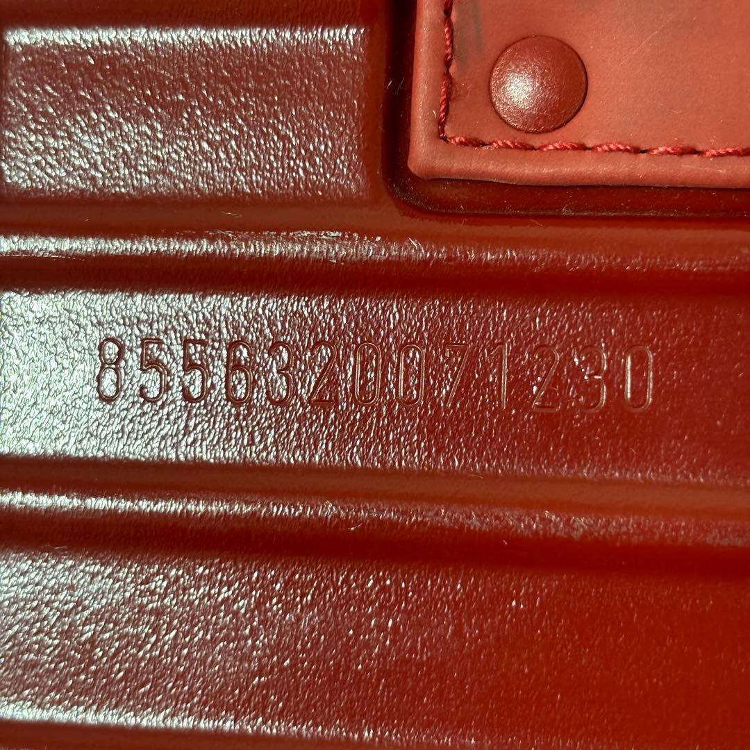 美品　RIMOWA リモワ　サルサ　レッド　キャリーケース　63L 2輪