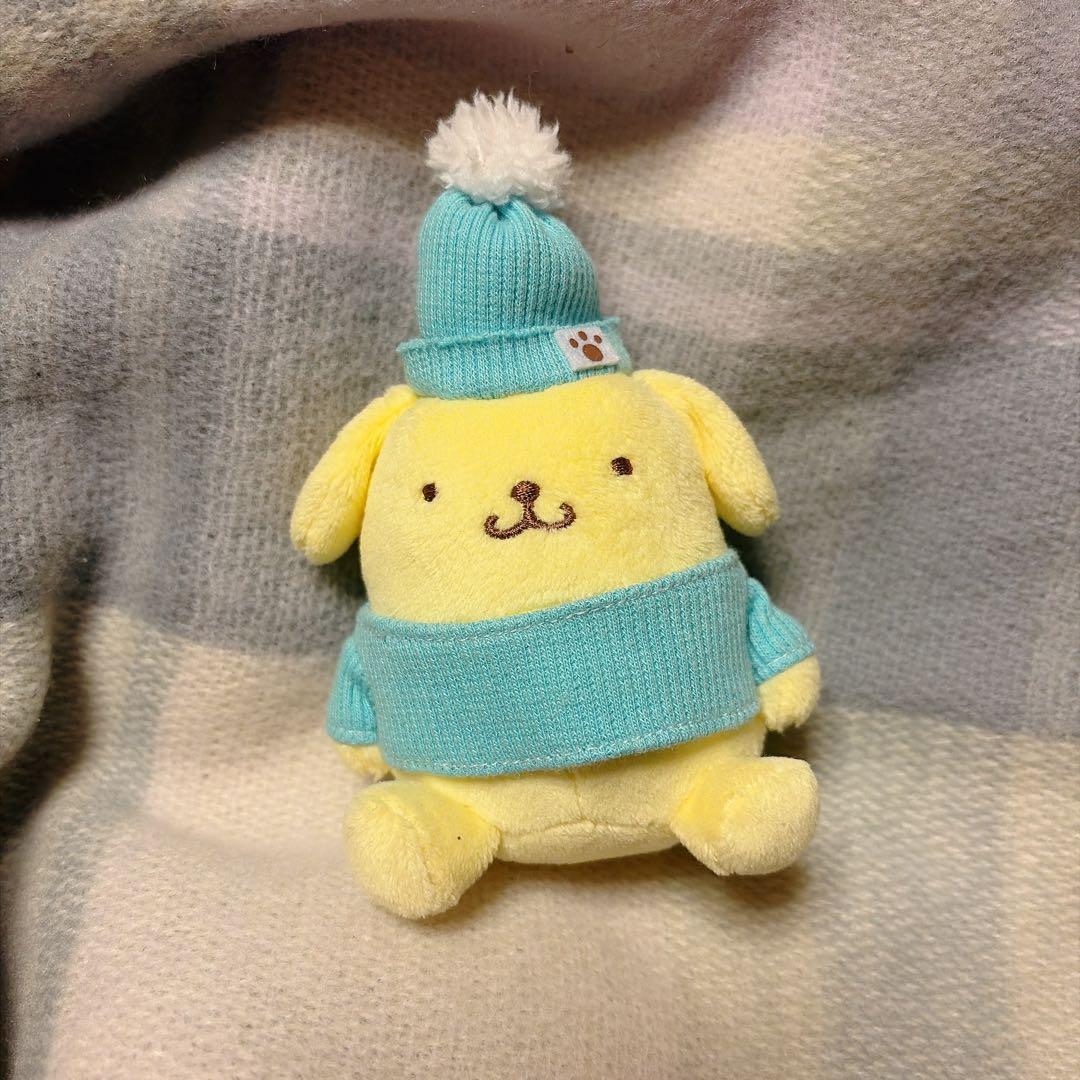 ポムポムプリンカフェ　マスコット　冬