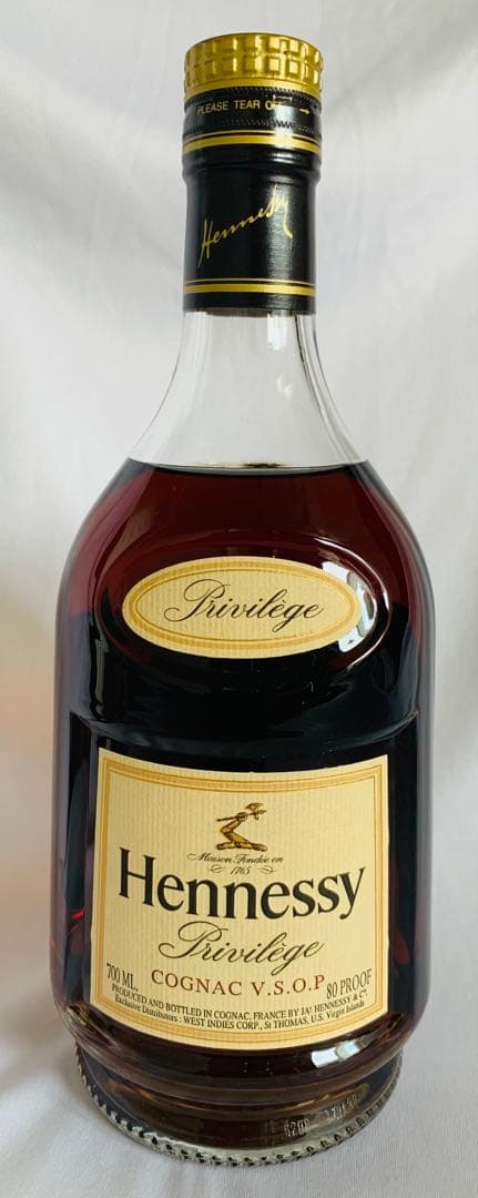 未開栓 ヘネシー VSOP 金キャップ プリヴィレッジ 700ml