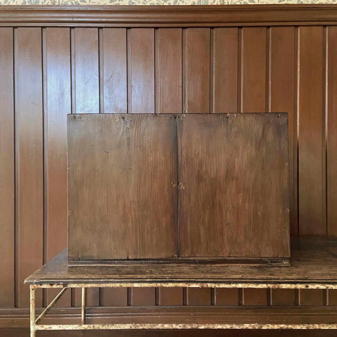 古い小引き出し　年代物　時代家具　8杯　古道具箱　古家具