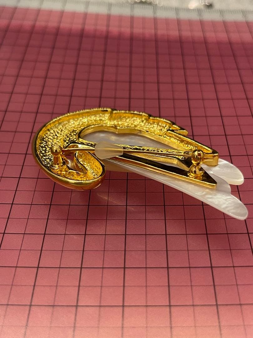 TASAKI 田崎真珠 ブローチ パール　白蝶貝　スワン　白鳥　シェル