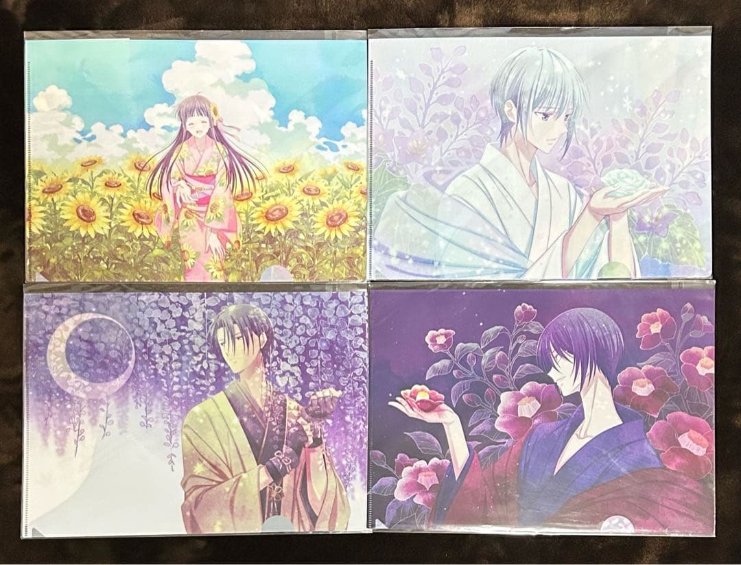 フルーツバスケット EDイラスト クリアファイル 8枚セット