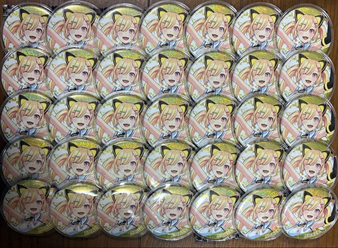 バンドリ　ゆめみた　あられちやん　缶バッジセット