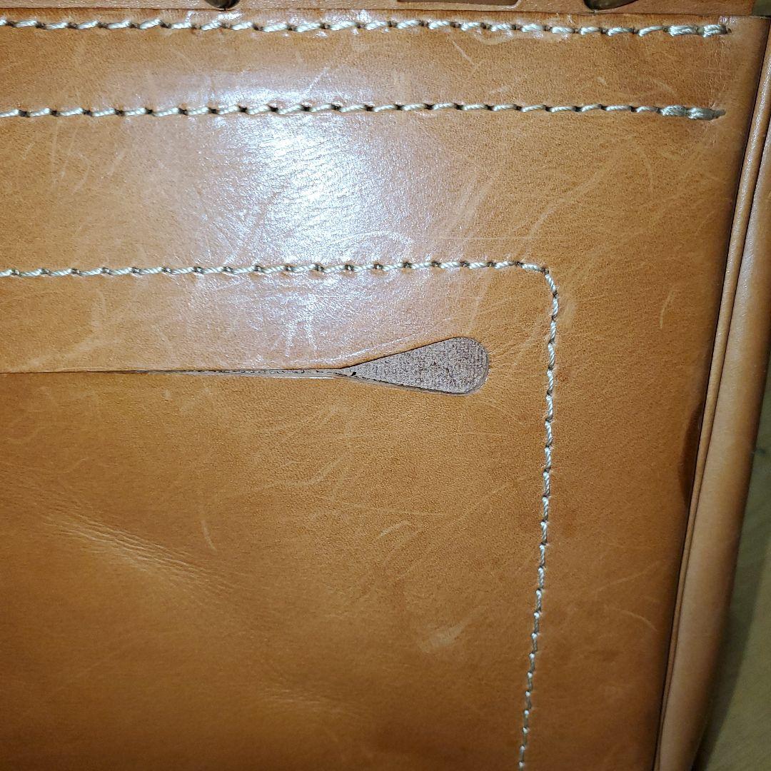 HERZ　棒屋根かぶせバッグ　本革　3wayバッグ