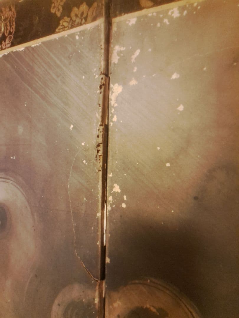 北島勝永　雲龍図　屏風　貴重品