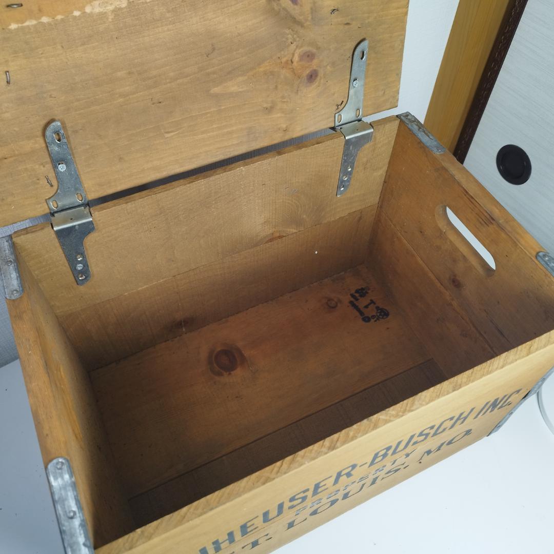 Budweiser バドワイザー 木箱 アンハイザーブッシュ Anhe II74