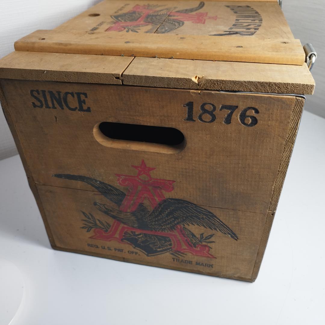 Budweiser バドワイザー 木箱 アンハイザーブッシュ Anhe II74