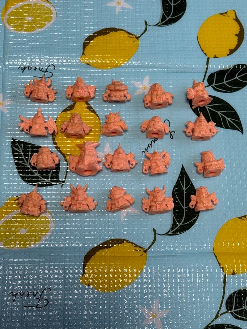 ガン消し　SDガンダム　肌色